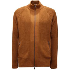 Daniele Fiesoli, Heren, Truien, Bruin, Maat: S Wol,