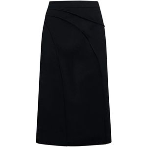 Silvian Heach, Dames, Rokken, Zwart, Maat: 2XS Poliester,