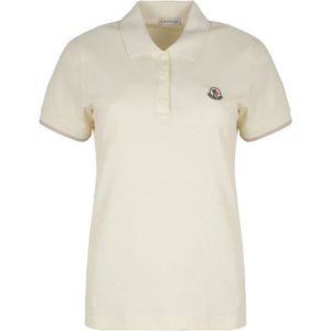 Moncler, Dames, Tops, Beige, Maat: M Katoen,