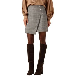 Bruuns Bazaar, Dames, Rokken, Grijs, Maat: S Poliester,