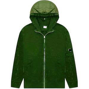 C.p. Company, Heren, Sweatshirts & Hoodies, Groen, Maat: XS Katoen,