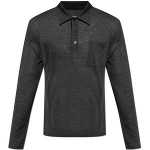 MM6 Maison Margiela, Heren, Tops, Grijs, Maat: M Wol,