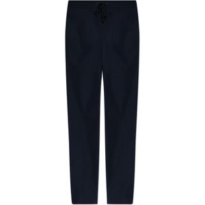 Moncler, Heren, Broeken, Blauw, Maat: M Nylon,