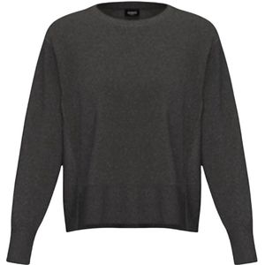 Emme DI Marella, Dames, Truien, Grijs, Maat: S Wol,