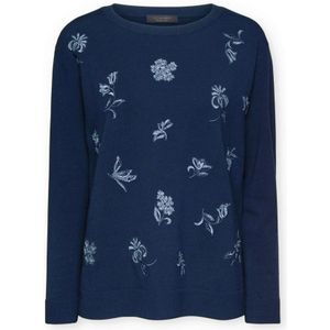 Elena Mirò, Dames, Truien, Blauw, Maat: L