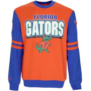 Mitchell & Ness, Heren, Sweatshirts & Hoodies, Veelkleurig, Maat: XL Katoen,