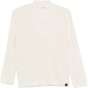 Max Mara, Dames, Truien, Beige, Maat: S Kasjmier,