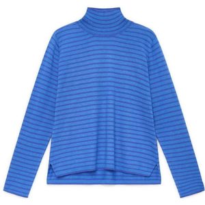 Maliparmi, Dames, Truien, Blauw, Maat: XS Wol,