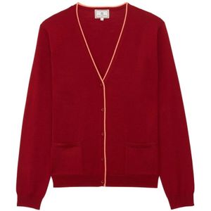 Ines de la Fressange Paris, Dames, Truien, Rood, Maat: XS Wol,