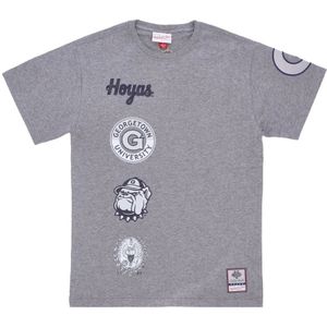 Mitchell & Ness, Heren, Tops, Grijs, Maat: XL Katoen,