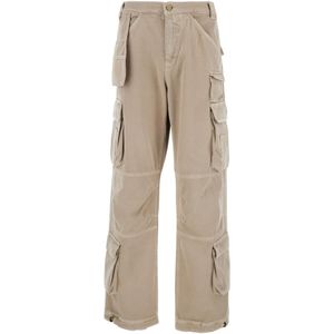 Cultura, Heren, Broeken, Beige, Maat: S Katoen,