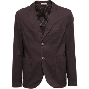 Sun68, Heren, Jassen, Bruin, Maat: S Katoen,