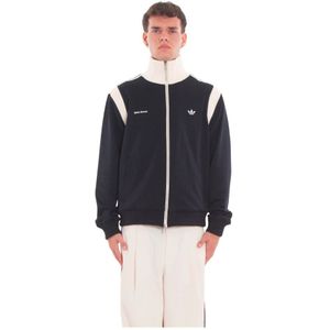 Adidas, Heren, Sweatshirts & Hoodies, Blauw, Maat: M Katoen,