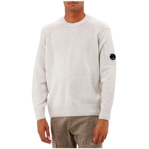 C.p. Company, Heren, Truien, Beige, Maat: M Wol,