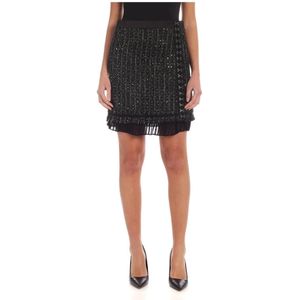 Karl Lagerfeld, Dames, Rokken, Bruin, Maat: M Katoen,