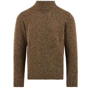 Filippo De Laurentiis, Heren, Truien, Bruin, Maat: M Wol,