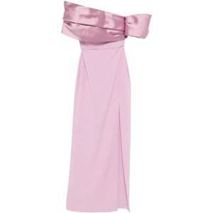 Solace London, Dames, Jurken, Roze, Maat: M Leer,