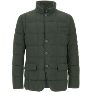 Fay, Heren, Jassen, Groen, Maat: S Nylon,