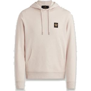 Belstaff, Heren, Sweatshirts & Hoodies, Beige, Maat: S Katoen,