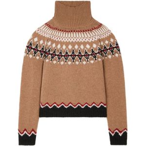 Alanui, Dames, Truien, Bruin, Maat: S