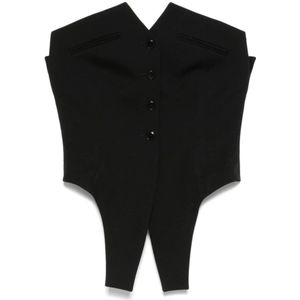 Alexander Wang, Dames, Tops, Zwart, Maat: XS