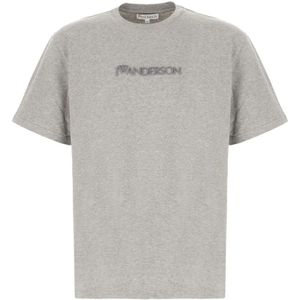 JW Anderson, Heren, Tops, Grijs, Maat: S Katoen,