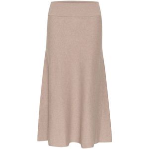 InWear, Dames, Rokken, Bruin, Maat: S Katoen,