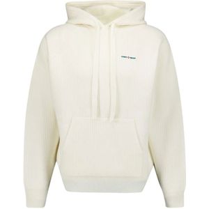 Casablanca, Dames, Sweatshirts & Hoodies, Wit, Maat: L Wol,