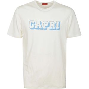 Isaia, Heren, Tops, Wit, Maat: L