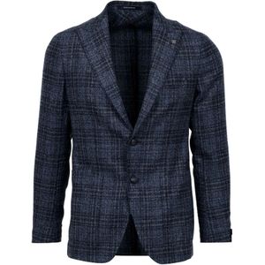 Tagliatore, Heren, Jassen, Blauw, Maat: M Wol,