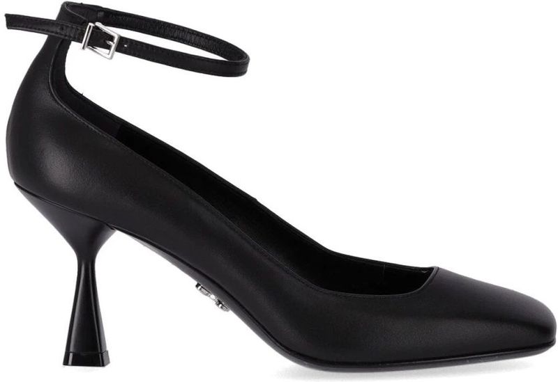 Sergio Levantesi - Gina - Pumps - Zwart - Leer - Hak van 7,5 cm