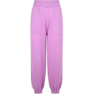 Msgm, Dames, Broeken, Paars, Maat: XS Kasjmier,