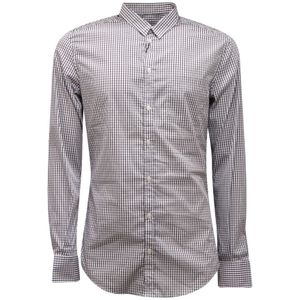 Dolce & Gabbana, Heren, Overhemden, Grijs, Maat: M