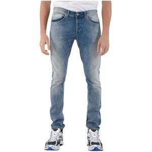 Dondup, Heren, Jeans, Blauw, Maat: W35 Denim,