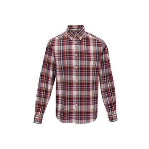 Woolrich Casual Overhemd , Red , Heren , Maat: L