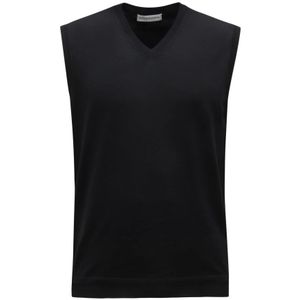 Goes Botanical, Heren, Truien, Zwart, Maat: M Wol,