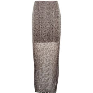 Rotate Birger Christensen, Dames, Rokken, Grijs, Maat: 2XS Poliester,