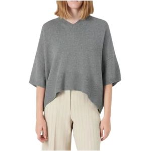 Marella, Dames, Truien, Grijs, Maat: S