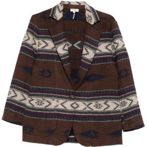 Diega, Dames, Jassen, Veelkleurig, Maat: S Katoen,