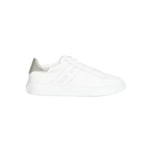 Hogan Witte Leren Sneakers , White , Dames , Maat: 36 1/2 EU