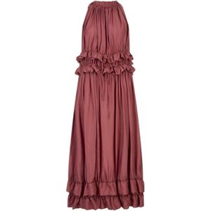 Chloé, Dames, Jurken, Roze, Maat: XS Zijde,