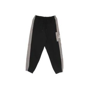 Nike Fleece Jogger Sweatpants voor dames , Black , Dames , Maat: L