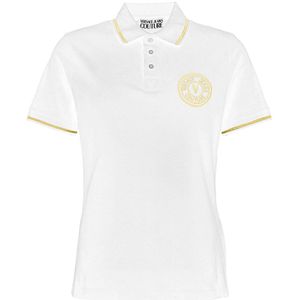 Versace, Heren, Tops, Wit, Maat: L Katoen,