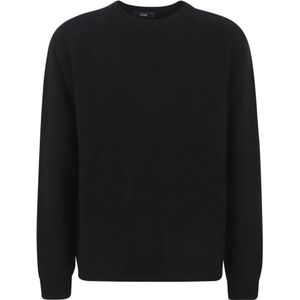 Herno, Heren, Truien, Zwart, Maat: L Wol,