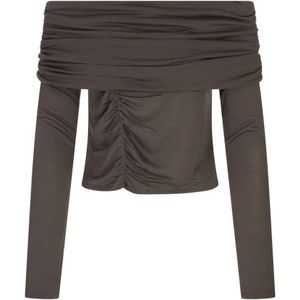 Alohas, Dames, Tops, Bruin, Maat: XS