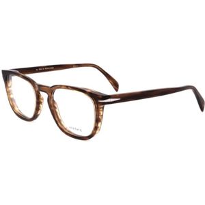 Eyewear by David Beckham, unisex, Accessoires, Bruin, Maat: 49 MM
