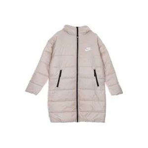 Nike Klassieke parka met capuchon voor dames , Pink , Dames , Maat: L