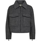 MOS Mosh - Mmjuliette Short Jacket - Korte Jas - Grijs - Dames