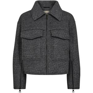MOS Mosh - Mmjuliette Short Jacket - Korte Jas - Grijs - Dames