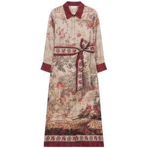 Pierre-Louis Mascia, Dames, Jurken, Veelkleurig, Maat: S Zijde,